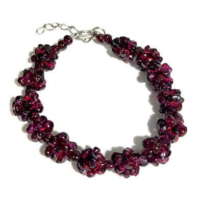 Браслет из граната